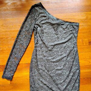 Moda International (Victoria's Secret) One Shoulder Beautiful Lace Dress! Size M